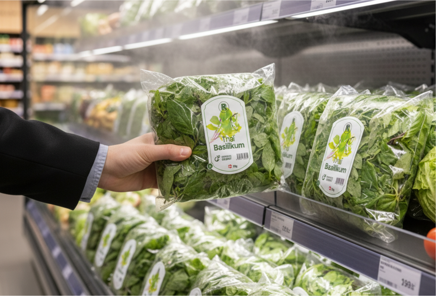 Kunde v&aelig;lger urter